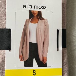 Ella Moss dusty rose light cardigan